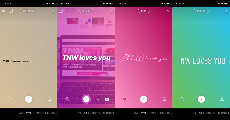 Instagram_Type_Text_story_news