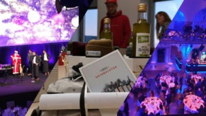 Towerbyte Weihnachtsfeier 2019 mit Weihnachtsmann Geschenken und Abendessen