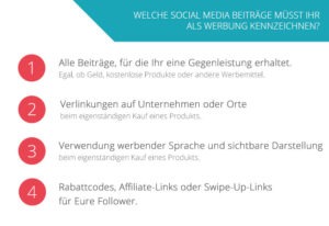 Social Media Werbekennzeichnung