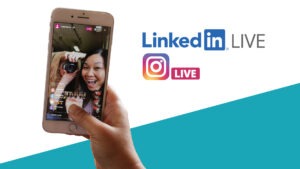 LinkedIn Live oder Instagram Live