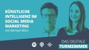 Linkvorschau für den Podcast "Künstliche Intelligenz im Social Media Marketing"