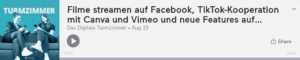 Screenshot von Folge 7 von Das Digitale Turmzimmer