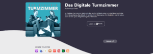Screenshot der Anchor Seite von Das Digitale Turmzimmer