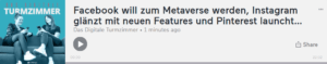 Screenshot der aktuellen Podcast Folge auf Anchor