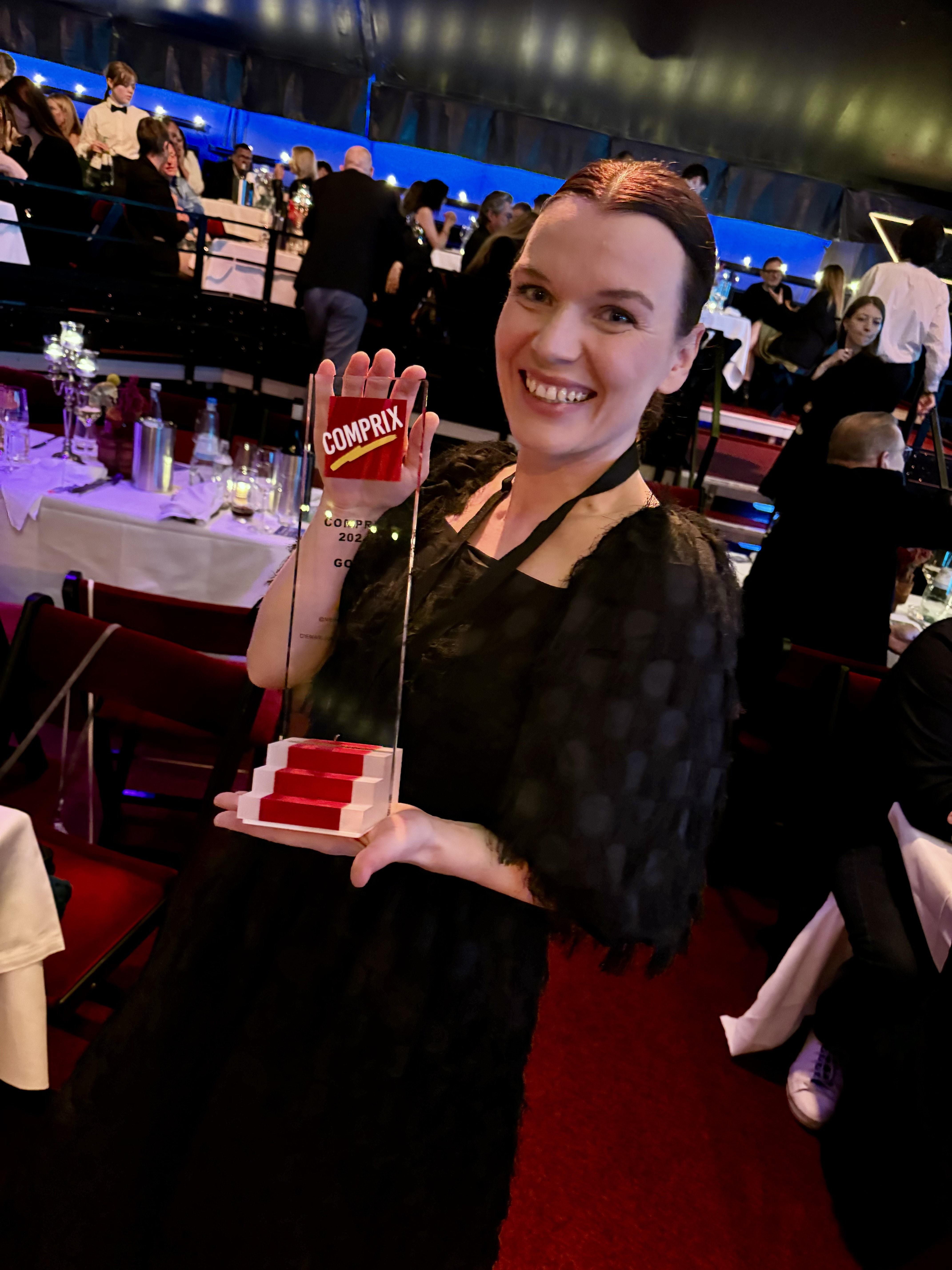 Caro mit dem Comprix Gold Award