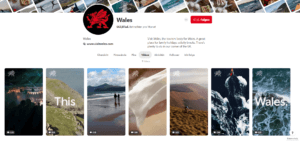 Visit Wales Pinterest Startseite
